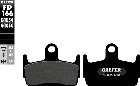 Pastillas Galfer FD166G1050 scooter