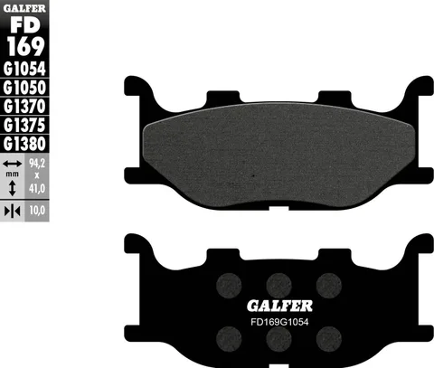 Pastillas Galfer FD169G1054 Semi metal