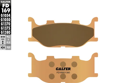 Pastillas Galfer FD169G1380 scooter
