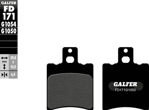 Pastillas Galfer FD171G1050 scooter