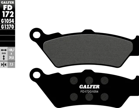 Pastillas Galfer FD172G1054 Semi metal