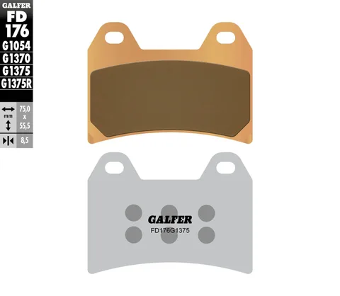 Pastillas Galfer FD176G1375 Sinter Sport