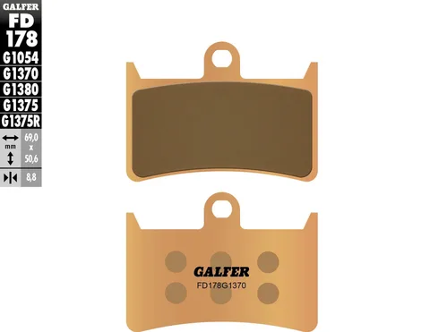 Pastillas Galfer FD178G1370 Sinter Street