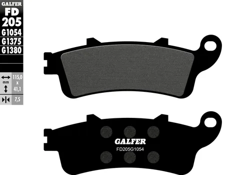 Pastillas Galfer FD205G1054 Semi Metal