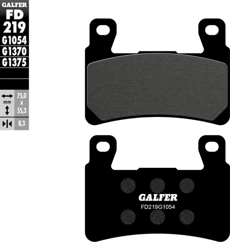 Pastillas Galfer FD219G1054 Semi Metal
