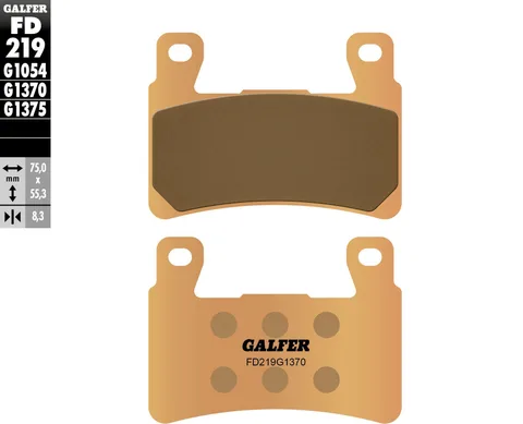 Pastillas Galfer FD219G1370 Sinter Street
