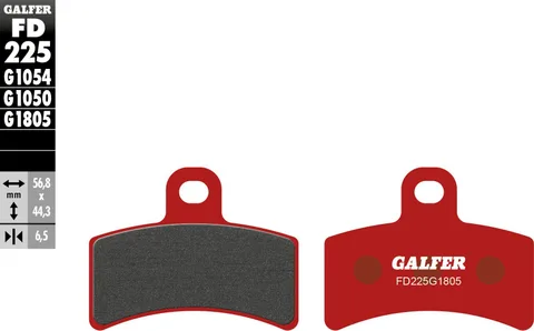 Pastillas Galfer FD225G1805 Trial Top