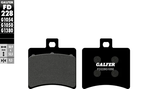 Pastillas Galfer FD228G1050 Scooter