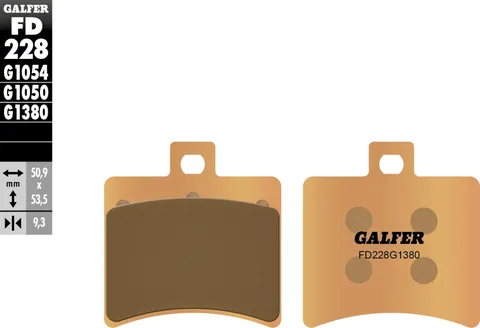 Pastillas Galfer FD228G1380 Scooter