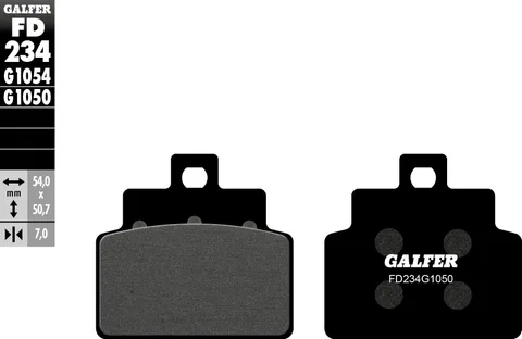 Pastillas Galfer FD234G1050 Scooter