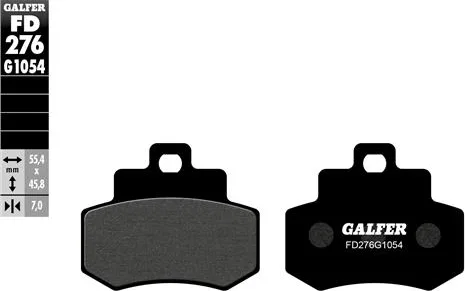 Pastillas Galfer FD276G1054 Semi Metal