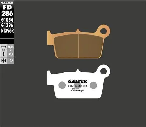 Pastillas Galfer FD286G1396R sinter offroad