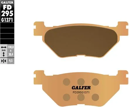 Pastillas Galfer FD295G1371 sinter street