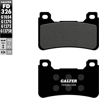 Pastillas Galfer FD326G1054 semi metal