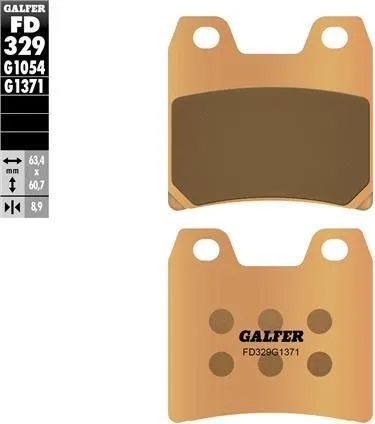 Pastillas Galfer FD329G1371 sinter street