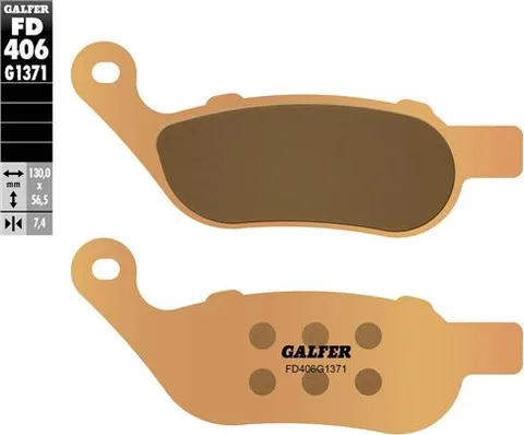 Pastillas Galfer FD406G1371 Sinter Street