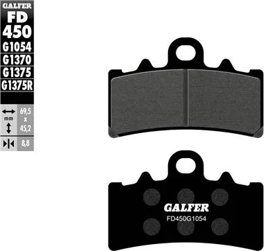 Pastillas Galfer FD450G1054 Semi Metal