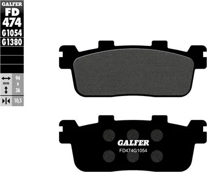 Pastillas Galfer FD474G1054 Semi Metal