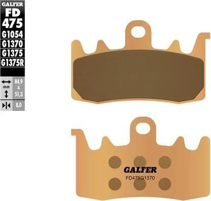 Pastillas Galfer FD475G1370 Sinter Street