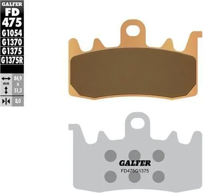 Pastillas Galfer FD475G1375 Sinter Sport