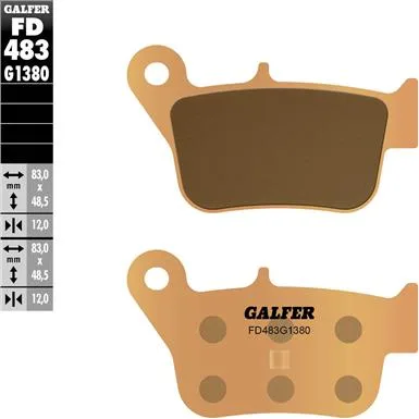 Pastillas Galfer FD483G1380 Scooter