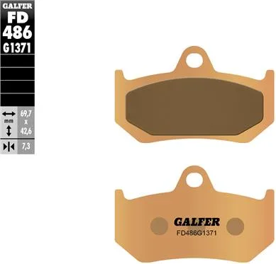 Pastillas Galfer FD486G1371 Sinter Street