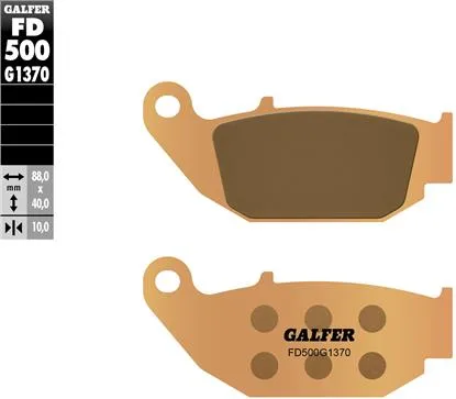 Pastillas Galfer FD500G1370 Sinter Street