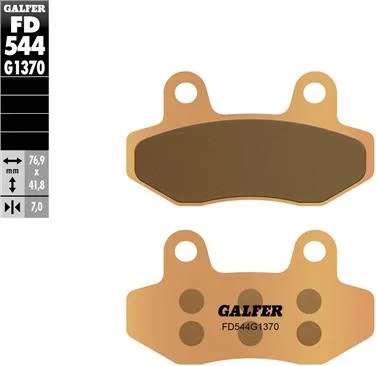 Pastillas Galfer FD544G1370 Sinter Street