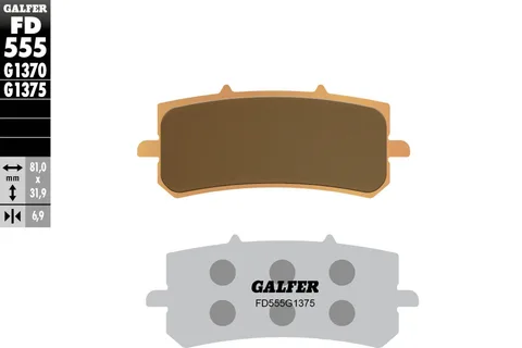 Pastillas Galfer FD550G1370