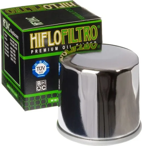 Filtro aceite Hiflo HF204C cromado (50)