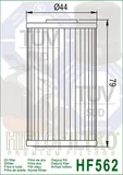 Hiflofiltro Filtro aceite Hiflo HF562 (50) para Kymco Bet & Win 125, foto 2