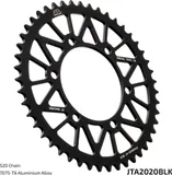 JT Sprockets Corona JT Sprockets JTA2020.48BLK aluminio, 48 dientes, paso 520, foto 1