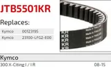 JT Sprockets Correa Kevlar JT Sprockets JTB5501KR para Kymco Xciting 300i R, foto 2