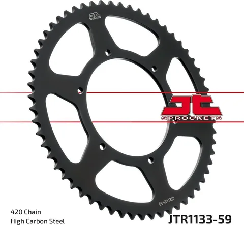 Corona JT Sprockets JTR1133.59 acero, 59 dientes