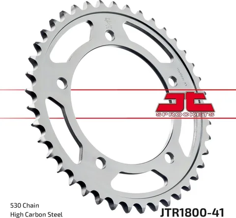 Corona JT Sprockets JTR1800.41 acero, 41 dientes, paso 530