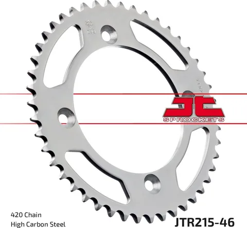 Corona JT Sprockets JTR215.46 acero, 46 dientes