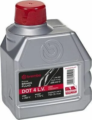 Líquido de frenos Brembo DOT 4 L.V.