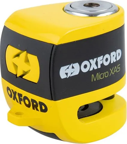 Candado de disco Oxford Micro X45 con alarma