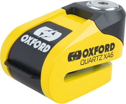 Candado de disco con alarma Oxford Quartz XA6