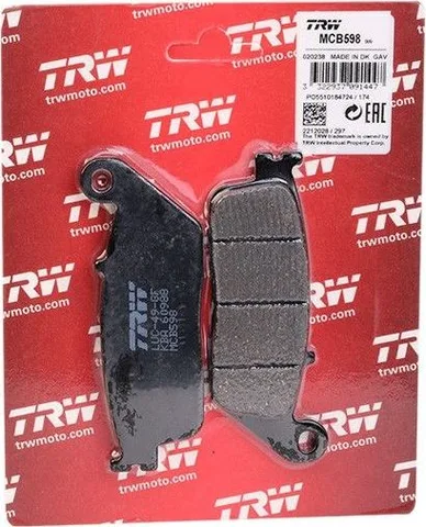Pastillas de freno moto TRW
