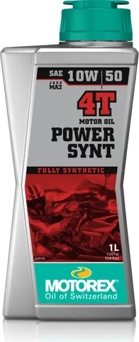 Aceite moto Motorex Power SYNT 4T 10W50 1L