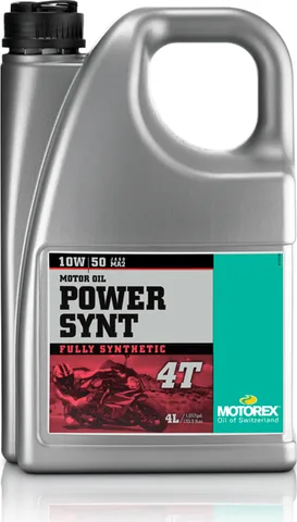 Aceite moto Motorex Power SYNT 4T 10W50 4L