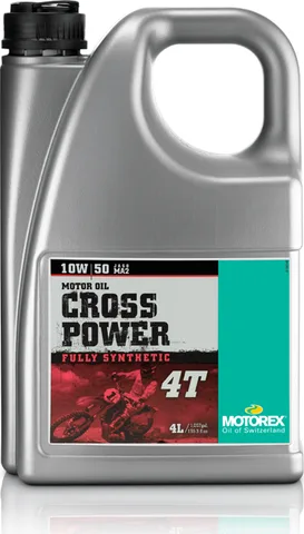 Aceite moto Motorex Cross Power 4T 10W50 4L