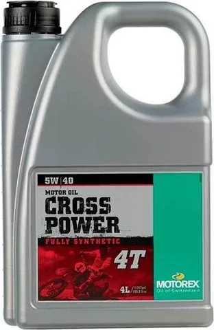 Aceite moto Motorex Cross Power 4T 5W40 4L