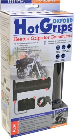 Puños calefactables Commuter interruptor de manillar