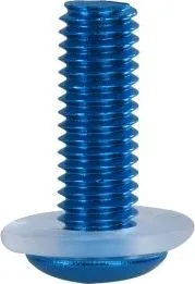 Tornillos cúpula/carenado azul 4mm Oxford
