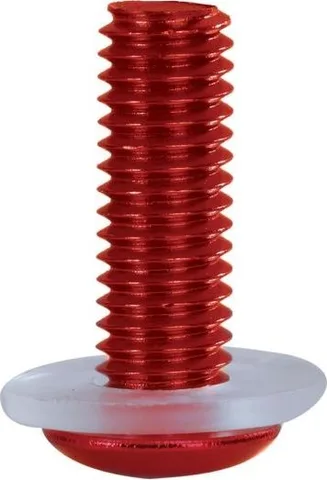Tornillos cúpula/carenado rojo 4mm Oxford