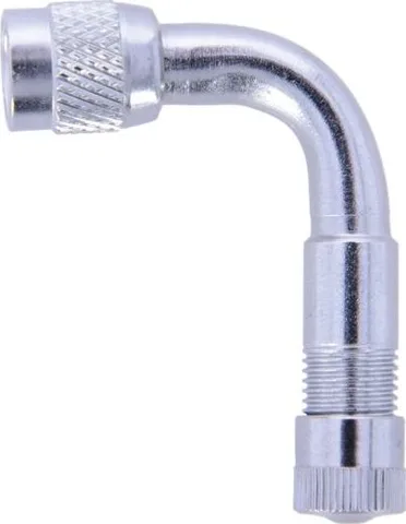 Adaptador de válvula Oxford 90° cromado