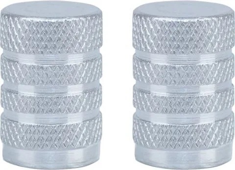 Tapones de válvula moto Oxford Gripper Silver
