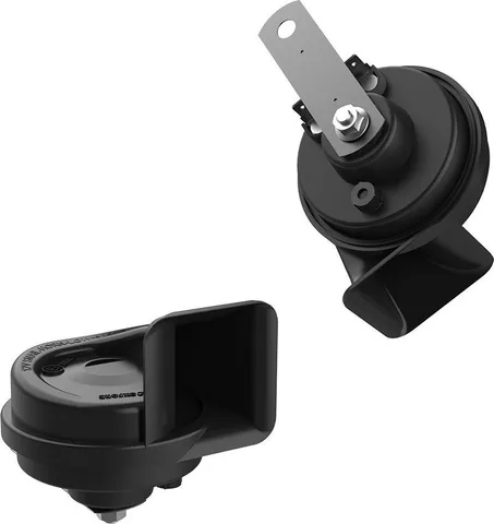 Bocina de moto Oxford Foghorn 12V negro OX805